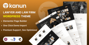 Kanun – Lawyer & Law Firm WordPress Theme