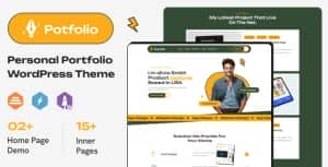 Potfolio – Personal Portfolio WordPress Theme