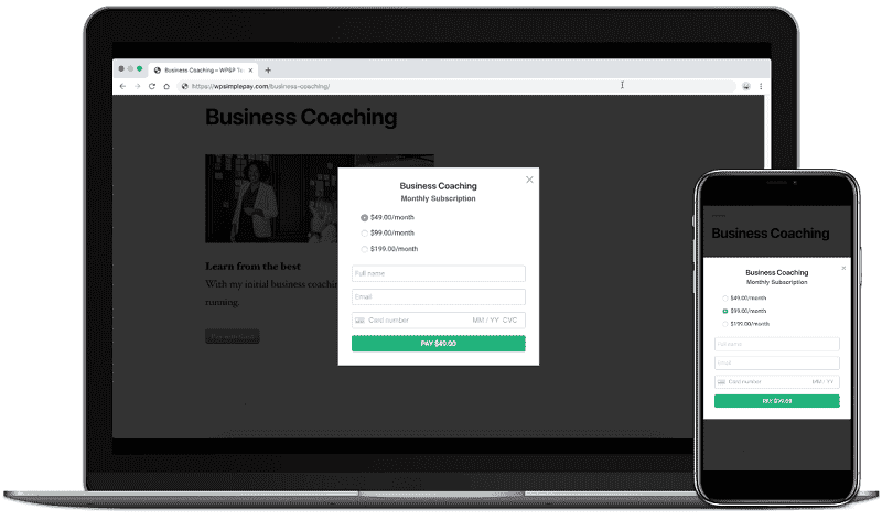 WP Simple Pay Pro