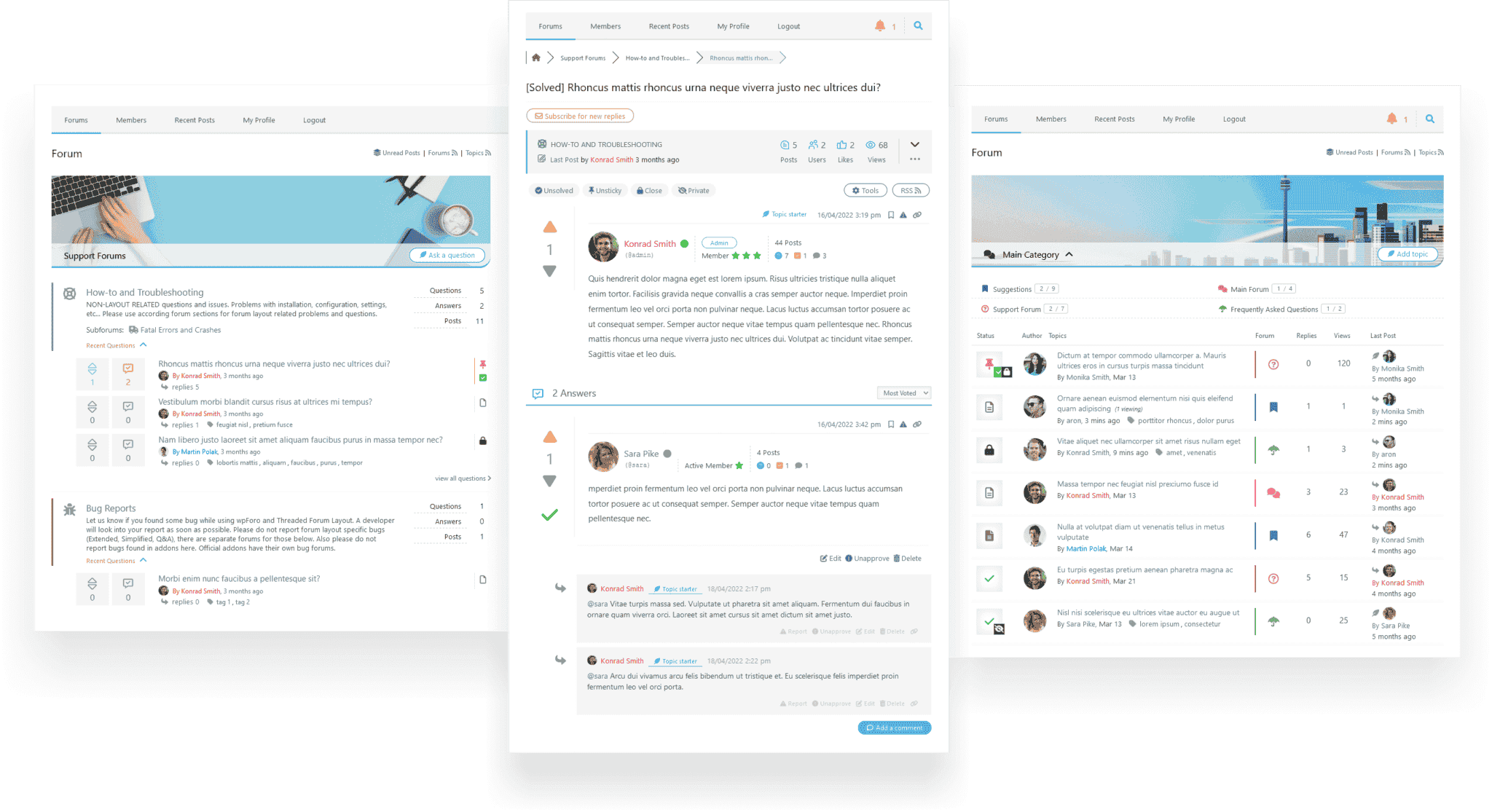 wpForo + Addons