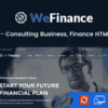 We Finance – Consulting Business HTML5 Template