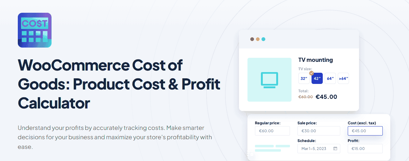 Cost of Goods: Product Cost & Profit Calculator for WooCommerce Pro