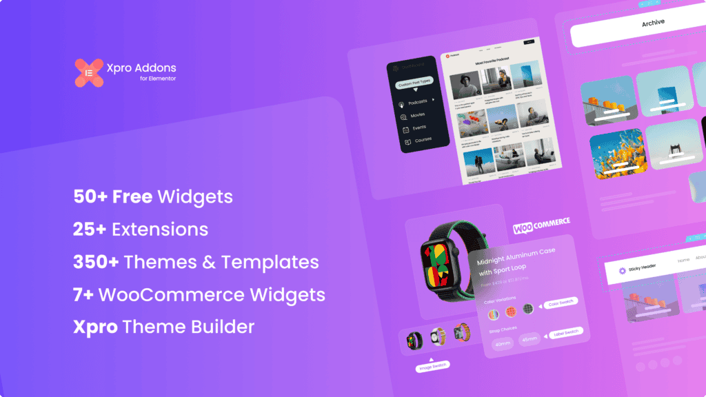 Xpro Elementor Addons – Pro