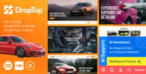 Drop-Top – Car Listing, Dealership & Rental WordPress Theme