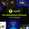 Open9 – NFT Marketplace Figma Template