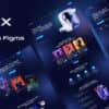 Nocyix – NFT Portfolio and Landing Page Figma Template