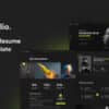 Zoxfolio – Personal Portfolio Resume Figma Template