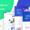 SassCo – SaSS, App Landing Page & Startups PSD Template