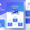 SYNTRA – SEO & Digital Marketing Agency Figma Template