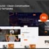 Bulter – Clean Construction PSD Template