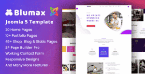 Blumax – Joomla 5 Multipurpose Template