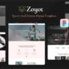 Zoyot – Sports and Fitness Figma Template