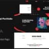 Parto – Creative Personal Portfolio PSD Template.