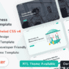 Upcover – Codeigniter Business Landing Page Template