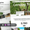 CanopyTree – Elementor Template Kit Treehouse Accommodations
