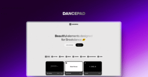 Dancepad | Beautiful elements plugin for Breakdance