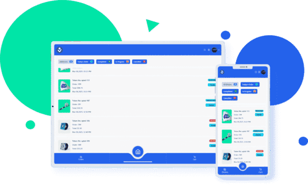 Vitepos User or Kiosk App