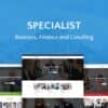 Specialist | Multipurpose Business & Financial, Consulting, Accounting, Broker HTML Templates