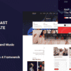 Qcast – Podcast HTML Template
