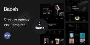 Baosh – Digital Agency PHP Template