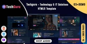 Techguru – Technology & IT Solutions HTML5 Template