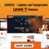 Logistiq – Logistics and Transportation Laravel Template