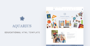 Aquarius – Educational University HTML Template