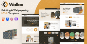 Wallox – Painting & Wallpapering HTML Template