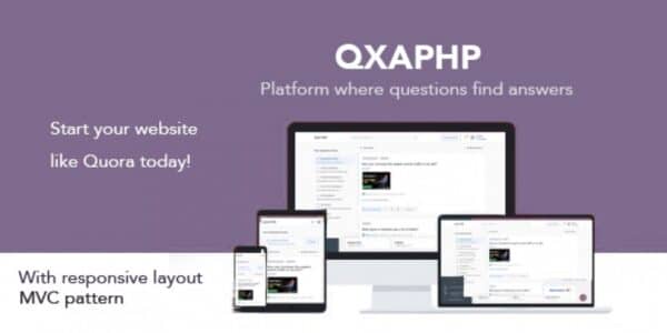 QXAPHP – Social Question And Answer Platform PHP