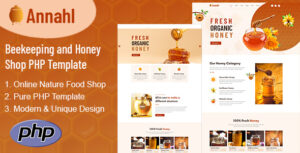 Annahl – Organic & Honey Shop PHP Template