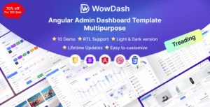 WowDash – Angular 19 – Admin Dashboard Template Multipurpose