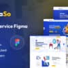 Kleaso – Cleaning Services Figma Template