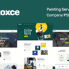Roxce – Painting Services Company PSD Template