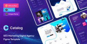 Catalog – Marketing & SEO Agency Figma Template