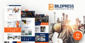BildPress – Mutil-Concept Construction PSD Template