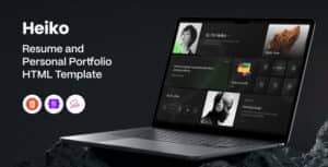 Heiko – Personal Portfolio HTML Template