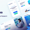 Bioxlab – Laboratory & Science Research Figma Template