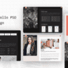 Hovard  – Resume Portfolio PSD Template