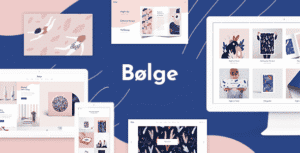 Bolge – Artist Portfolio WordPress Theme