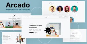 Arcado – Nft Portfolio HTML Template