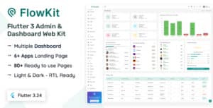 FlowKit – Flutter Admin & Dashboard Kit