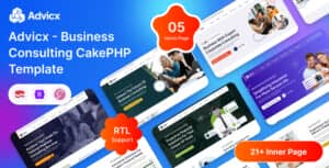 Advicx – Business Consulting CakePHP Template