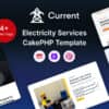 Current – Electricity Services CakePHP Template