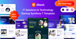 Eitech – IT Solutions & Technology Startup Symfony 7 Template