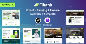 Fibank – Banking & Finance Symfony Template