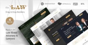 The Law – Lawyer Theme + RTL