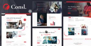 Consl – Consulting Business React Template