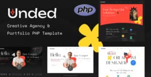 Unded – Creative Agency and Portfolio PHP Template