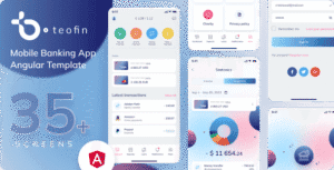 Teofin – Angular Mobile Banking App | PWA