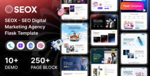 SEOX – SEO & Digital Marketing Agency Flask Template